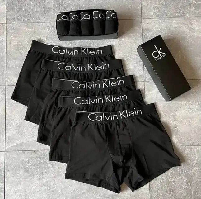 Нижня білизна. Чоловічі труси 5 шт + подарункове пакування!