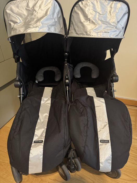 Carrinho passeio gemeos  MACLAREN twin techno