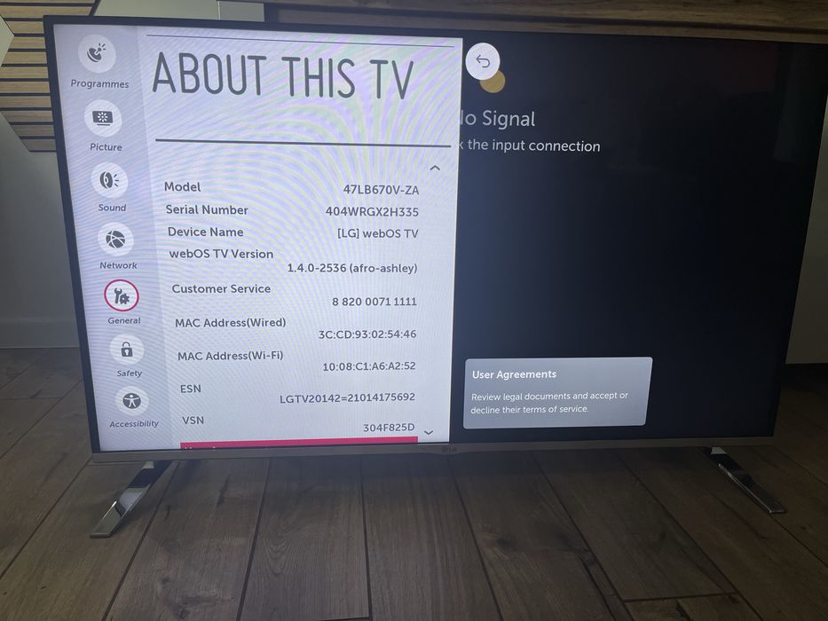 Telewizor LG 47LB670V