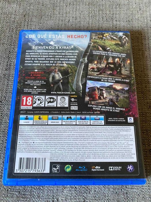 Farcry 4 limited edition ps4