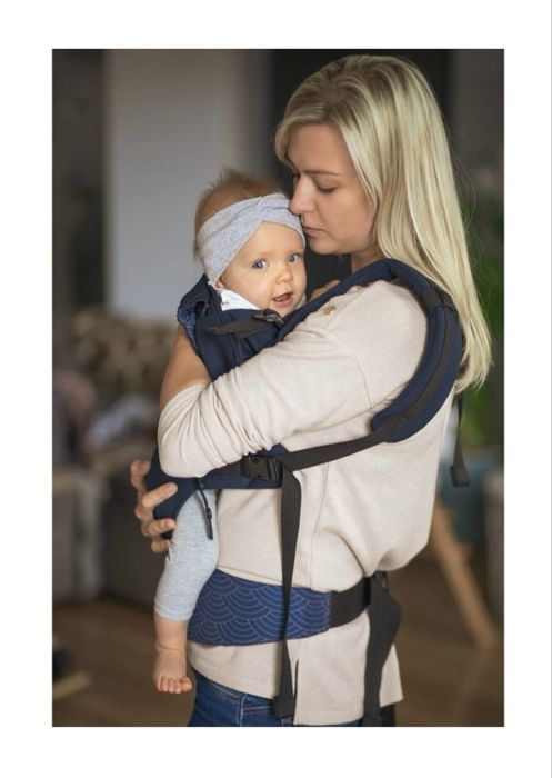 Marsúpio MOMI Collet Navy Azul