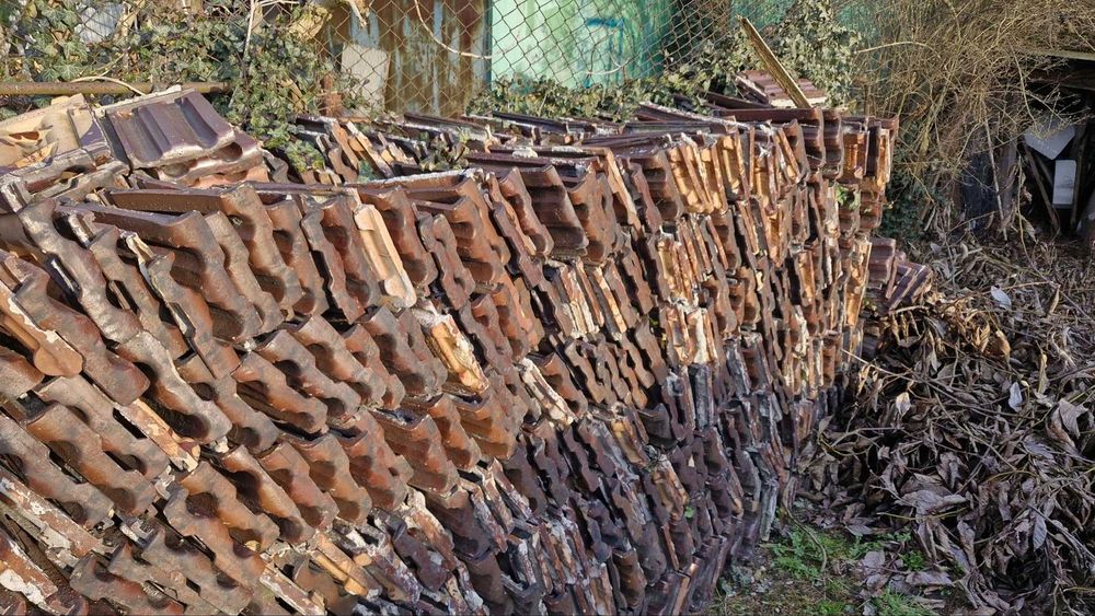 Dachówka bunclowa z rozbiórki