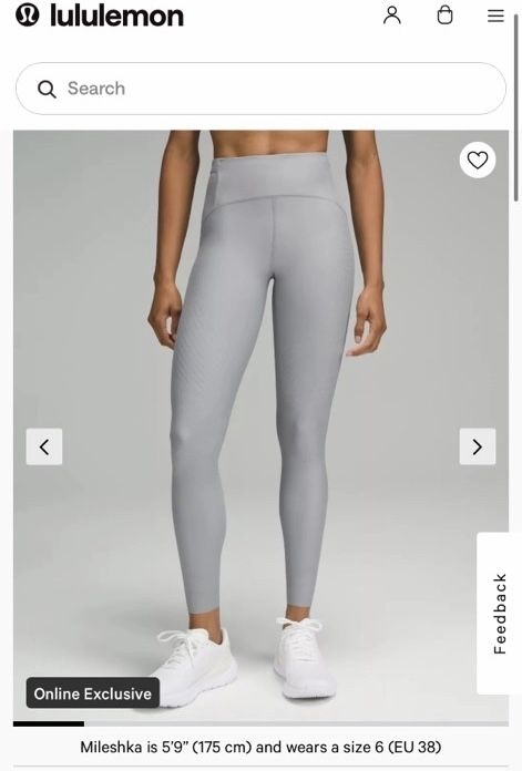 Lululemon спортивні легінси лосини S-M