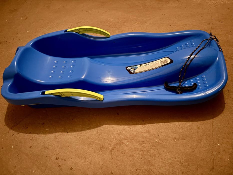 Sanki plastikowe dla dzieci, ślizg na śnieg z hamulcem