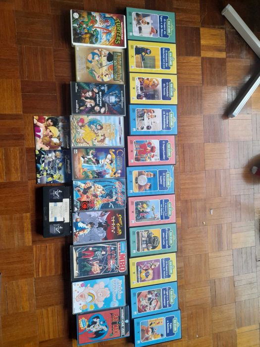 Vendo cassestes de video vhs