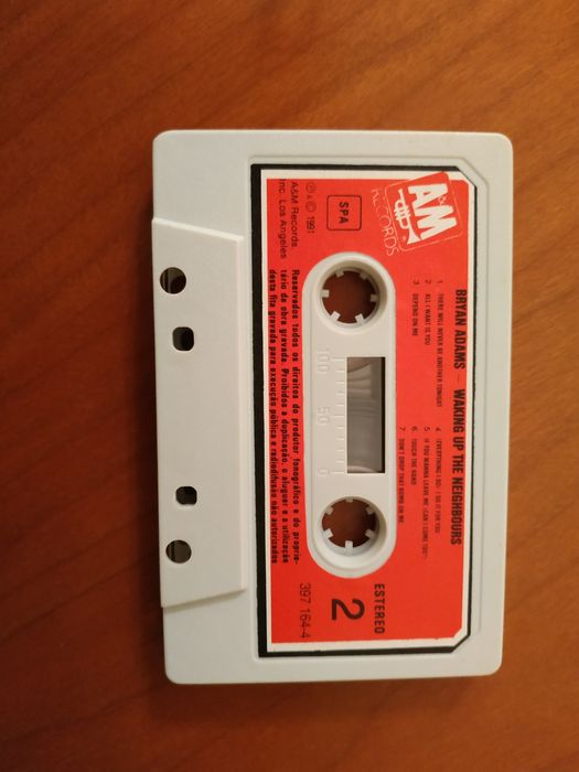 Cassete - Bryan Adams - Waking Up The Neighbours