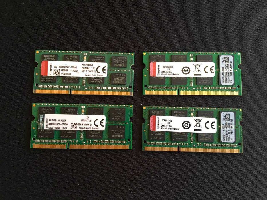 Оперативна пам'ять Kingston 8GB DDR3 1600MHz SO-DIMM для ноутбука