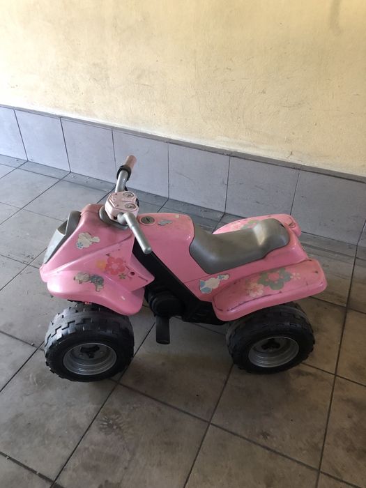 Smoby Quad Dla Dziewczynki na akumulator