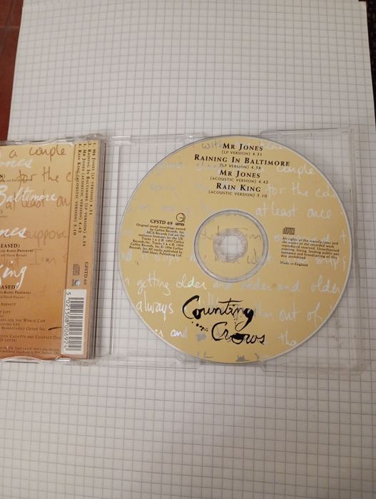 CD ep Counting Crows -Mr.Joned