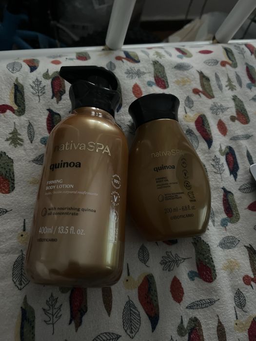 Quinoa -oleo e creme