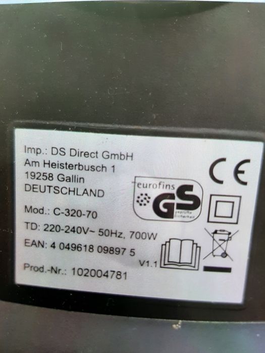 Пилесмок контейнерний  cleanmaxx Німечина