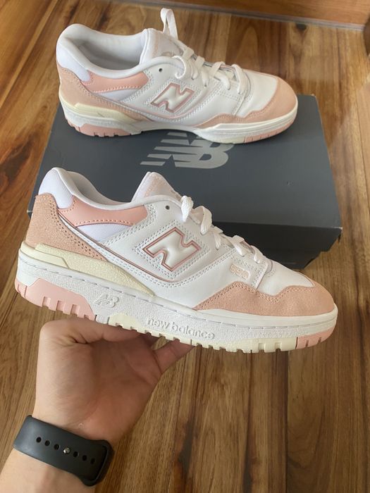 New Balance 550 White Pink Sea Salt 40