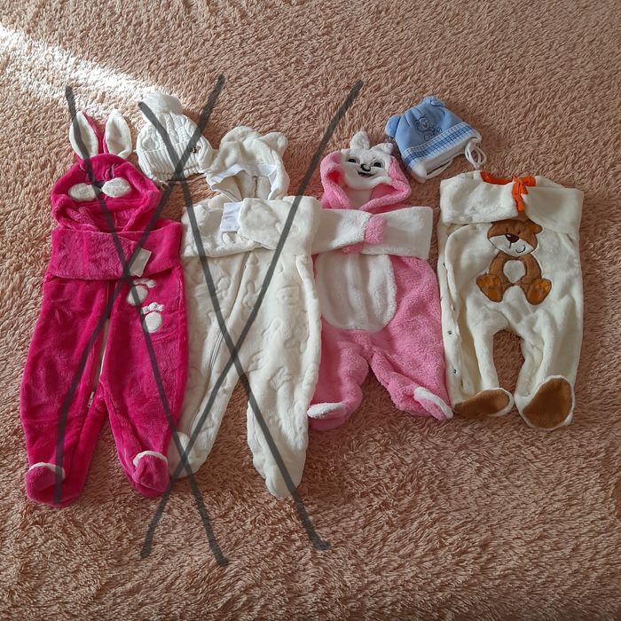 Комбінезони/теплі чоловічки 0-2міс