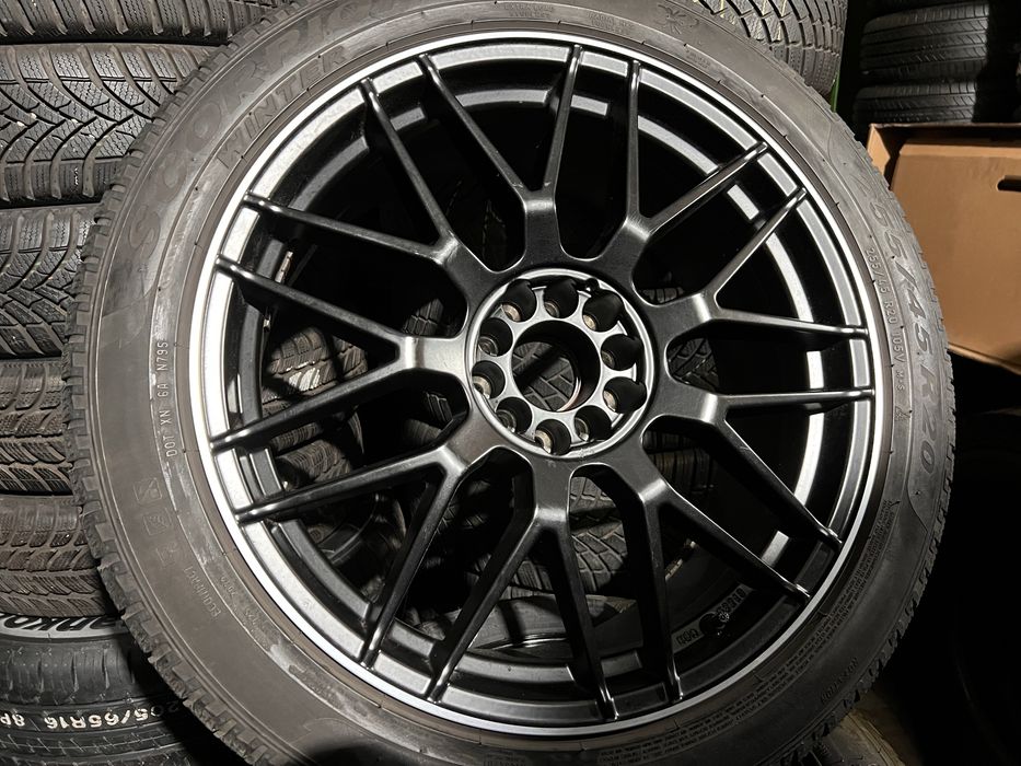 Диски R20 5x112 5x120 MEISTERWERK WHEELS MW17 black matt