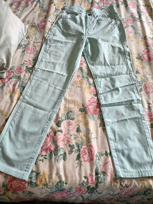 Calças azul claro Guess