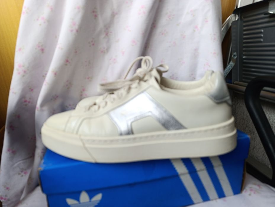 Оригинальные кроссовки Santoni Double Buckle Deri р.40.5