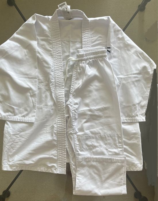 Judo Kimono branco decathlon, 150cm