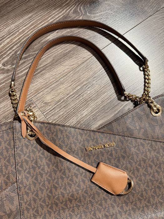 Сумка Michael Kors Jet Set Large Brown