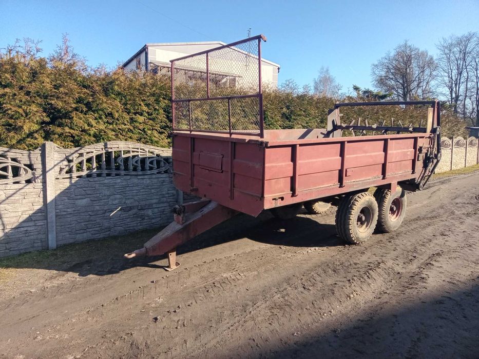 Rozrzutnik obornika tandem Warfama 6t