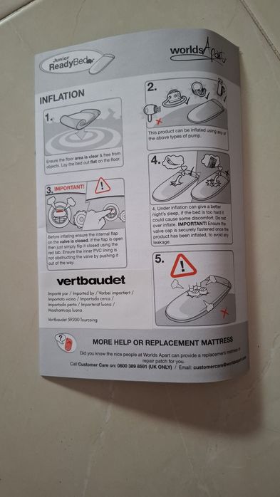 Inflatable Sleeping Bag for Children64730012594177124