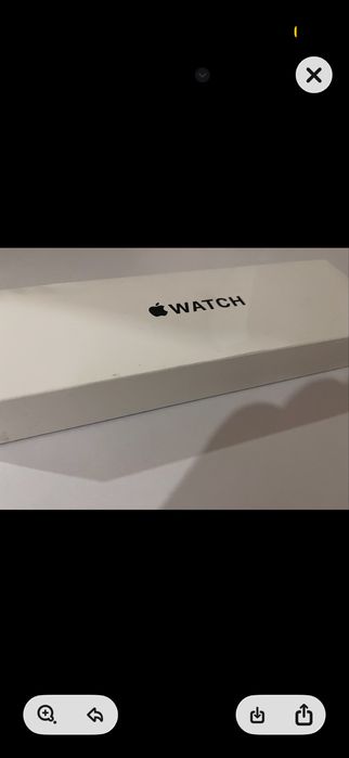 Apple watch SE 44 m bialy