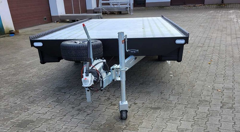 Laweta - przyczepa 5 x 2,1 DMC 3000 kg , najazdy 2,5 aluminiowe ,  100% LED