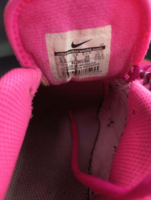 Nike 36 Buty Sportowe Damskie Różowe