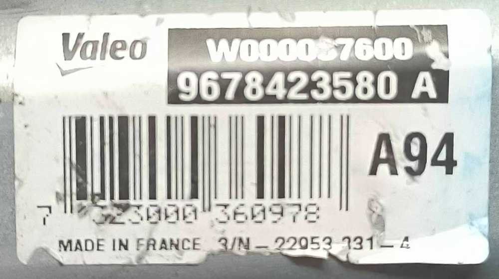 Motor Limpa Vidros Trás PEUGEOT 2008 I (CU_) ano 2013
