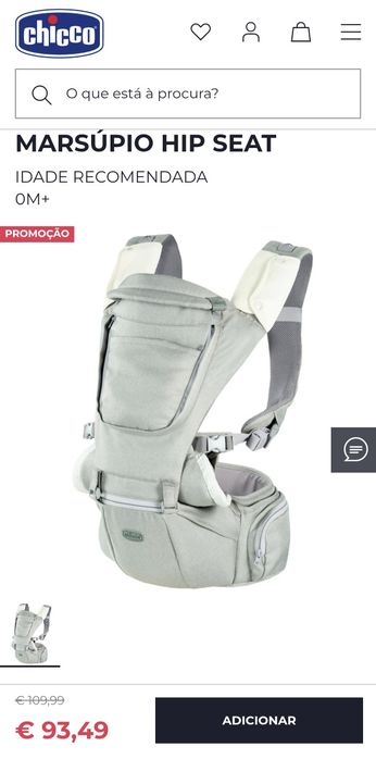 Marsúpio Chicco Hip Seat