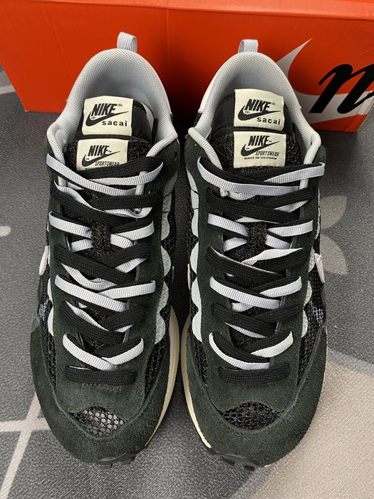 Nike Sacai Vaporwaffle Black White