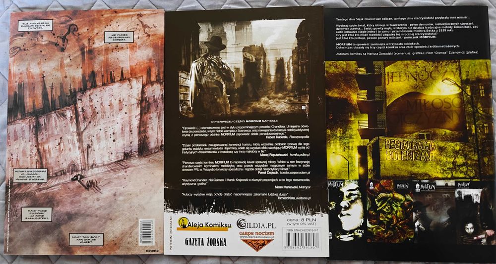 Komiks Morfium cz. 1, 2, 3