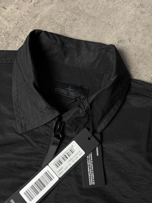 Овершот Stone Island сорочка тепла куртка black вітровка