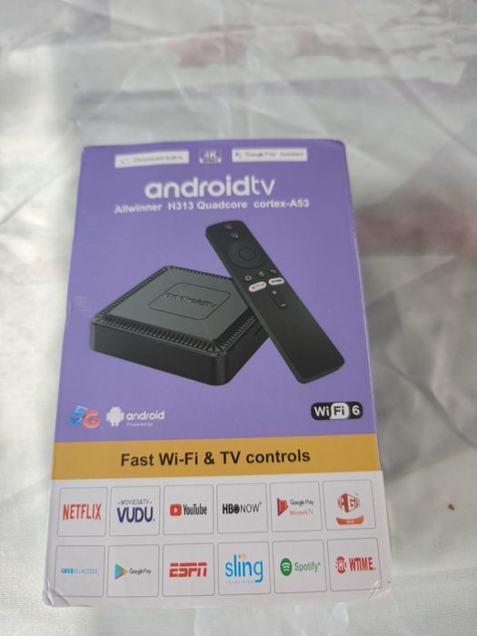 Android TV box 8GB + 128gb