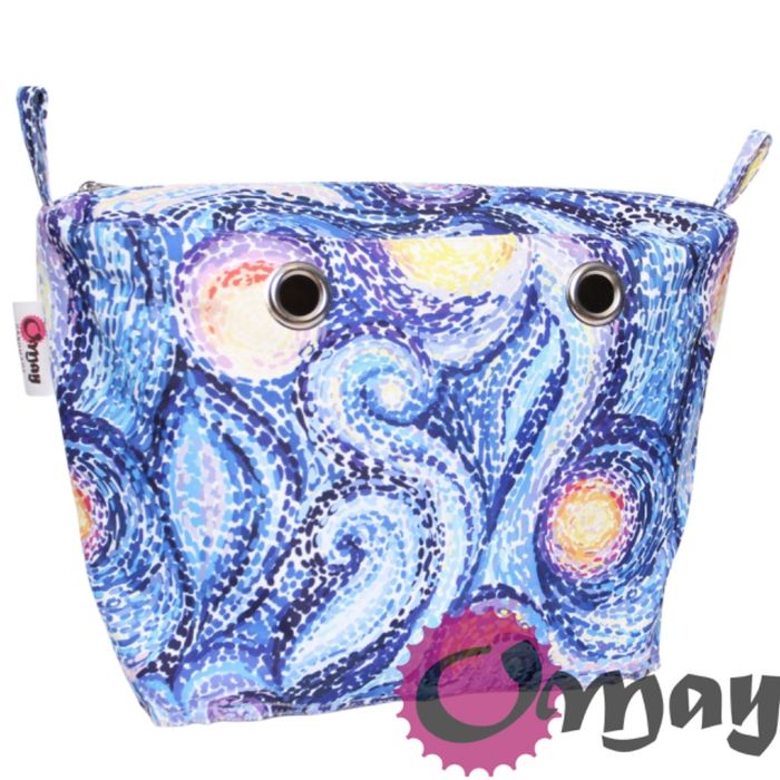 Niebieski organizer do OBAG STANDARD van Gogh Gwiaździsta Noc VIP OMAY