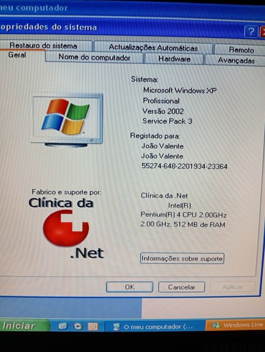 Computador LG antigo para Peças