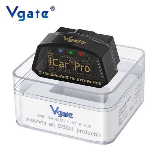 Автосканер Vgate iCar Pro Bluetooth 4.0 Android, iOS, сканер для діагностики, покращений ELM