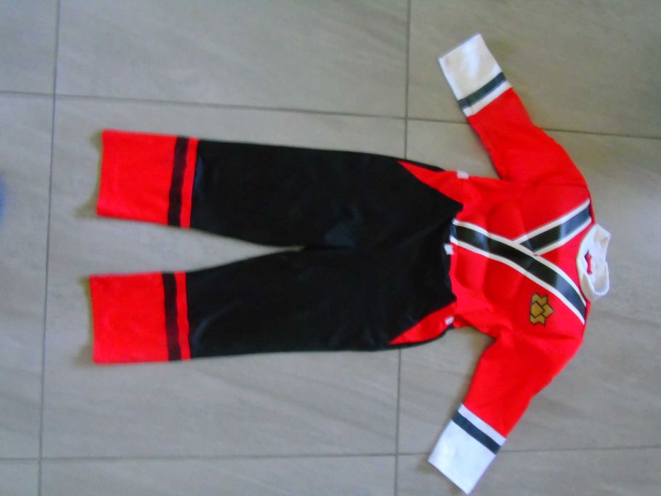 Strój Red Power Rangers 5-6 lat