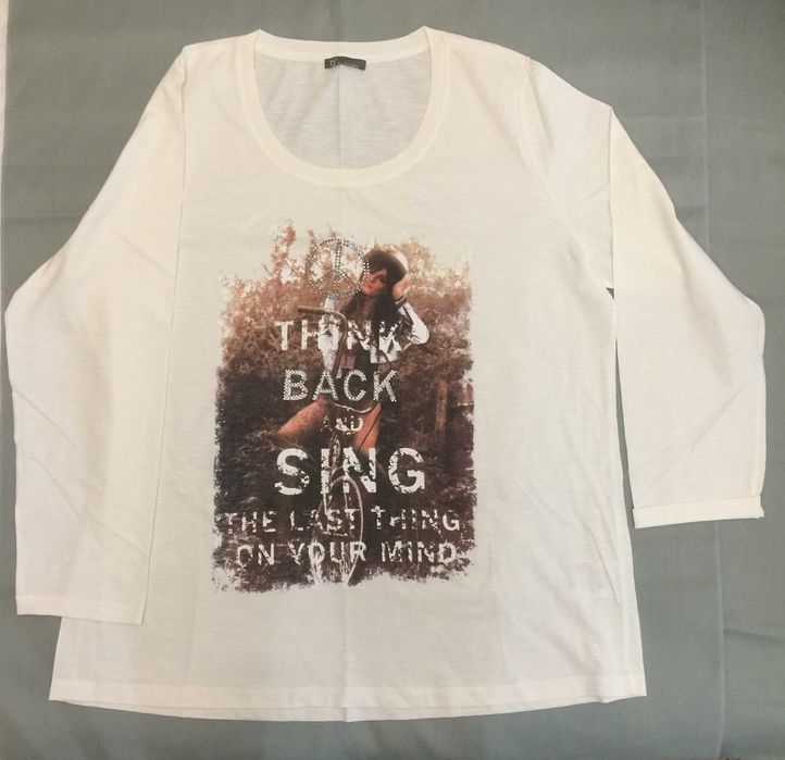 Лонгслив Футболка Via Appia (Германия)большого размера 20%цены