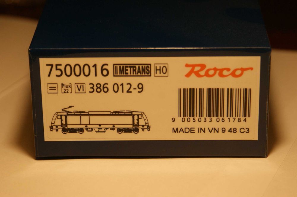 Lokomotywa metrans br386 br186 roco