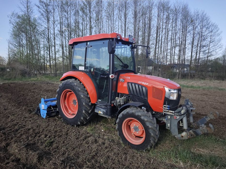 Usługi glebogryzarką | Kubota 55 KM | 160 cm | Przygotowanie gleby
