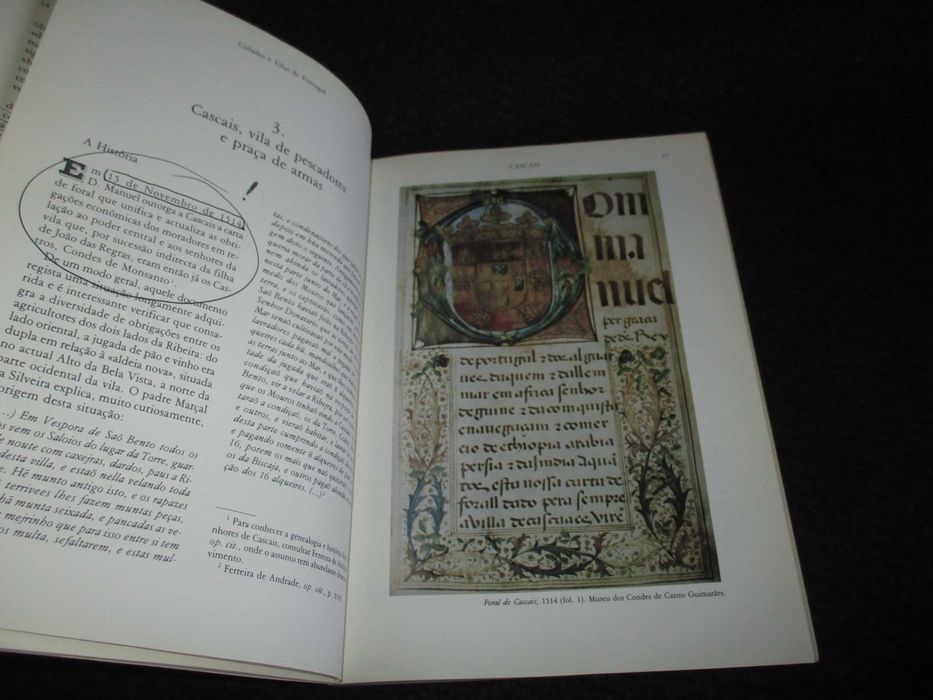 Livro Cascais Raquel Henriques da Silva Cidades e Vilas de Portugal