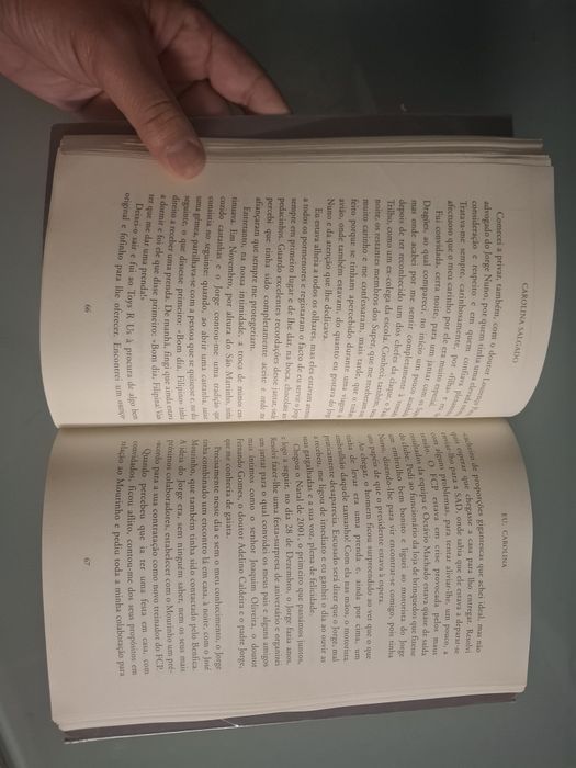 Livro Eu Carolina - Salgado e Pinto da Costa FCP