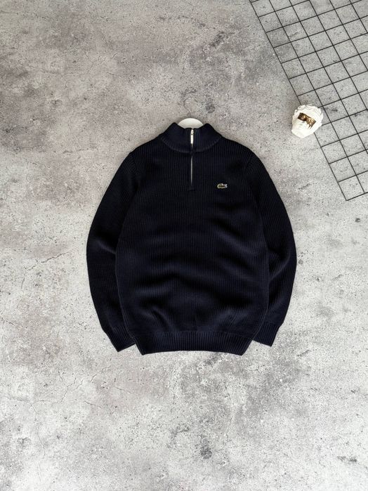 Светр Lacoste напівзамок чоловічий светр лакоста напівзамок чоловічий