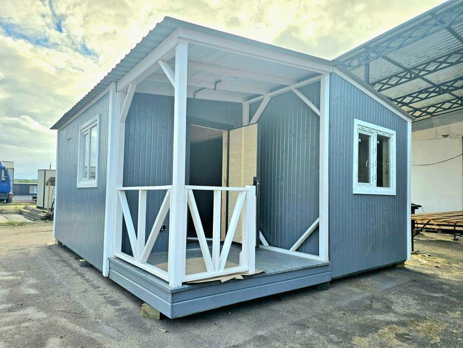 Будиночок для проживання, дачний дом, модульний будинок, дача