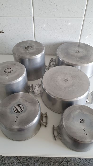 Conjunto tachos e panelas ALBA
