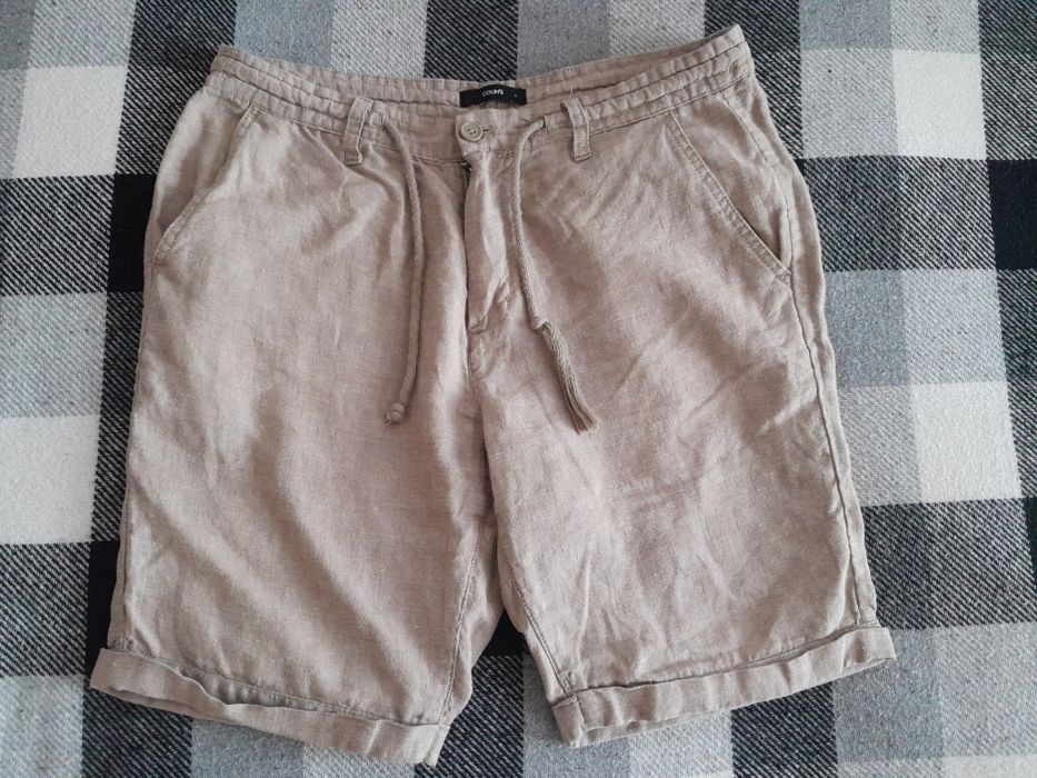 Чоловічі лляні шорти