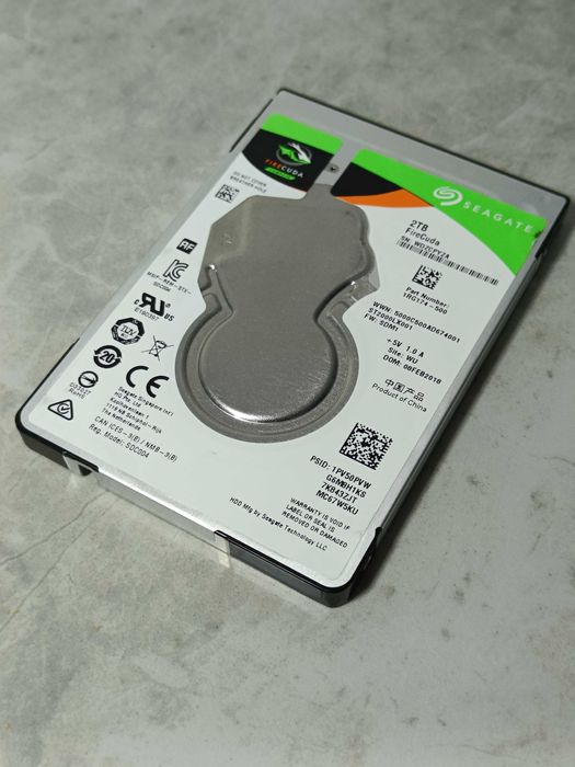 Hard Disk HDD диск 2.5 Seagate 2TB FireCuda до ПК, НОУТА або PS