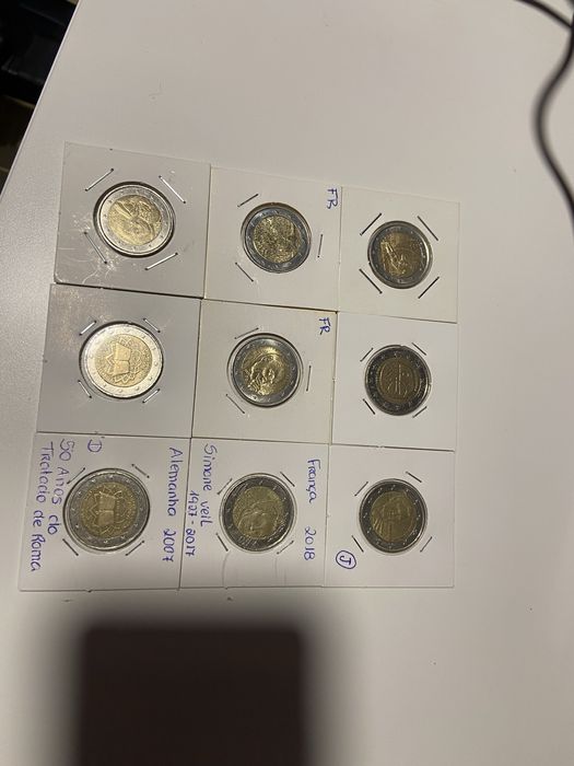 Moedas comemorativas