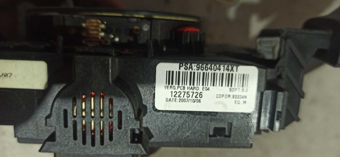 Comutador de luzes Citroen C3 C2