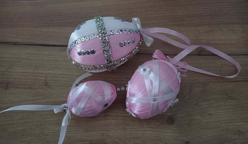 Pisanki hand made wstążka